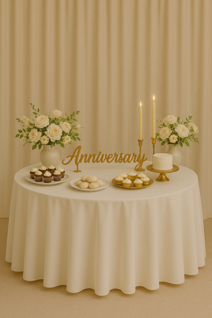 Anniversary table--glamourevent